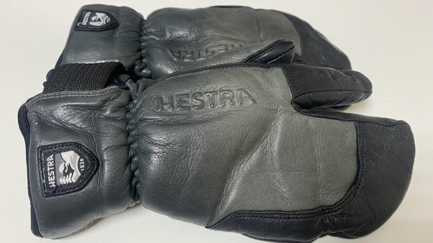 HESTRA 3-FINGER FULL LEATHER SHORT │ メイングローブ